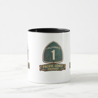 Mug Route California un Autoroute de la Côte Pacifique