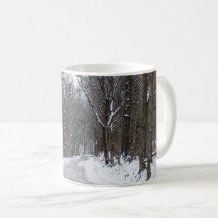 Mug Route recouverte de neige d'Ozark Painterly Café M
