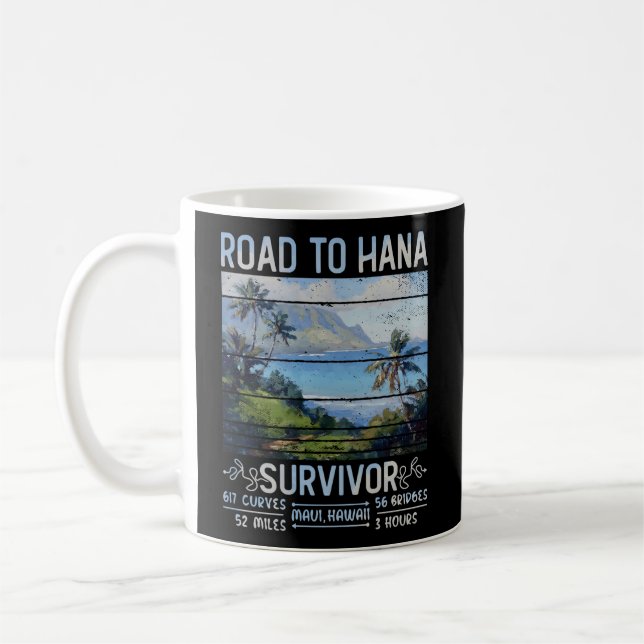 Mug Route Rjc Vers Hana Survivor Maui Hawaii Voyage Ad (Gauche)