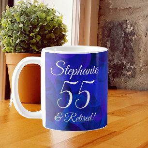 Mug Royal Blue 55 et retraite à la retraite