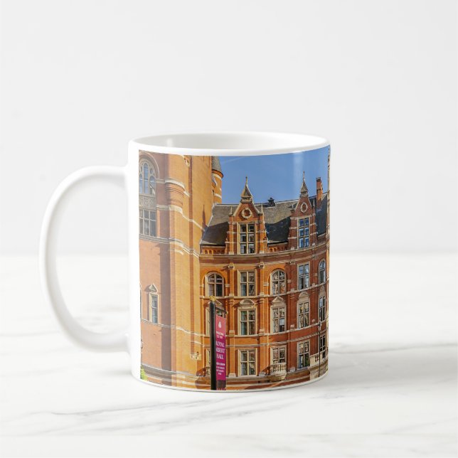 Mug Royal College of Music : coucher du soleil. (Gauche)