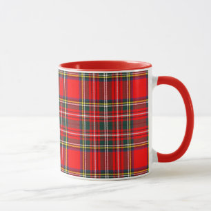 Mug Royal Stewart Clan Tartan Plaid