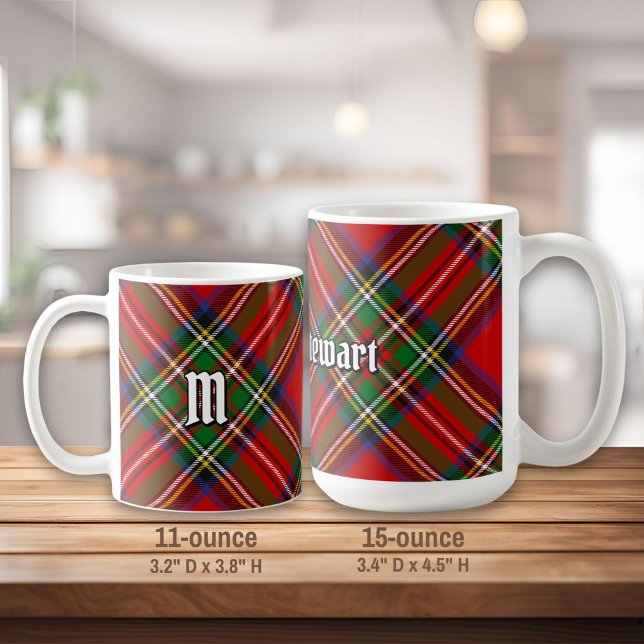 Mug Royal Stewart Tartan (Créateur téléchargé)