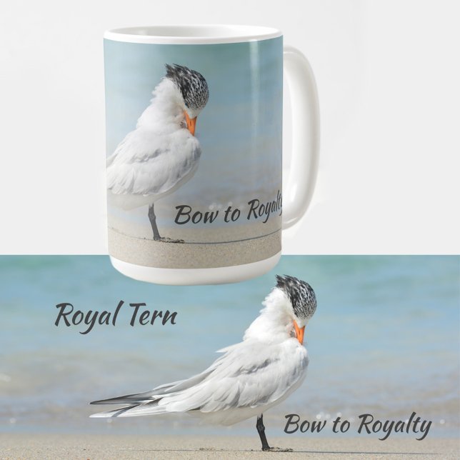 Mug Royal Tern Seabird Bow to Pourcentage (Créateur téléchargé)