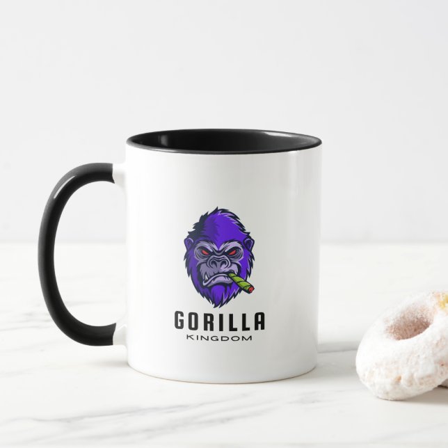 Mug Royaume de Gorilla (Avec donut)