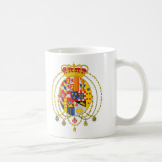 Mug Royaume du manteau de deux Sicilies des bras