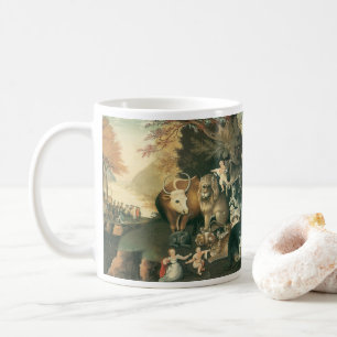 Mug Royaume Pacifique par Edward Hicks Art Populaire V