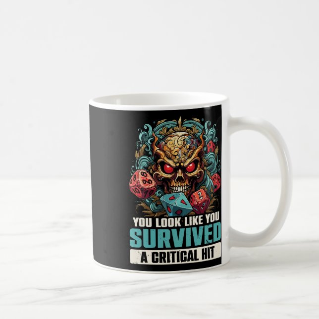 Mug Rpg Gaming Role Playing D20 Tabletop Games Funny R (Droite)