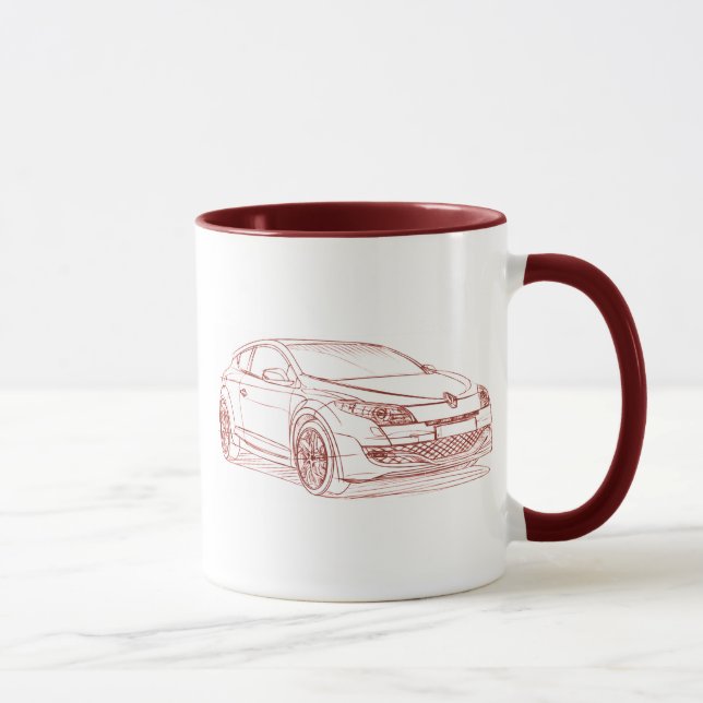 Mug RS 2010 de Ren Megane (Droite)