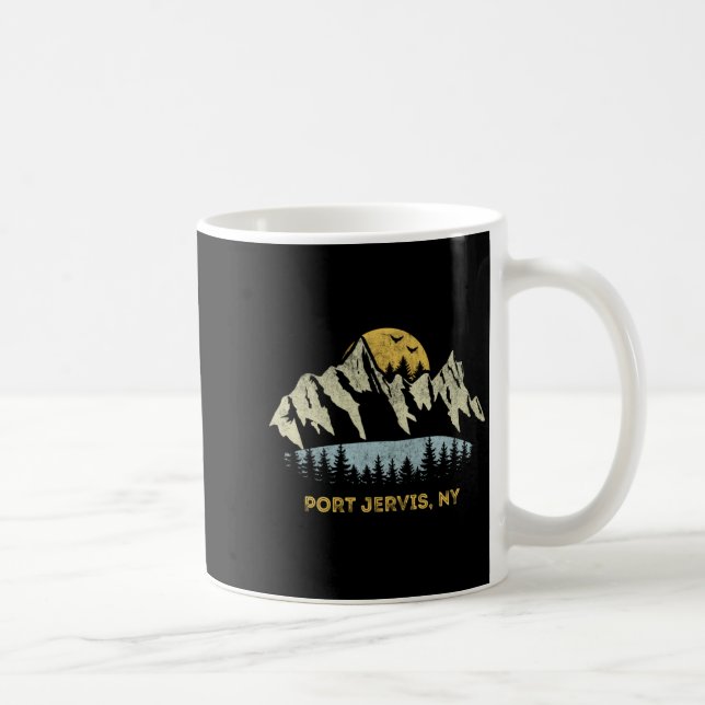 Mug Rt Jervis New York Mountain Sunset Sunrise Ny _1  (Droite)