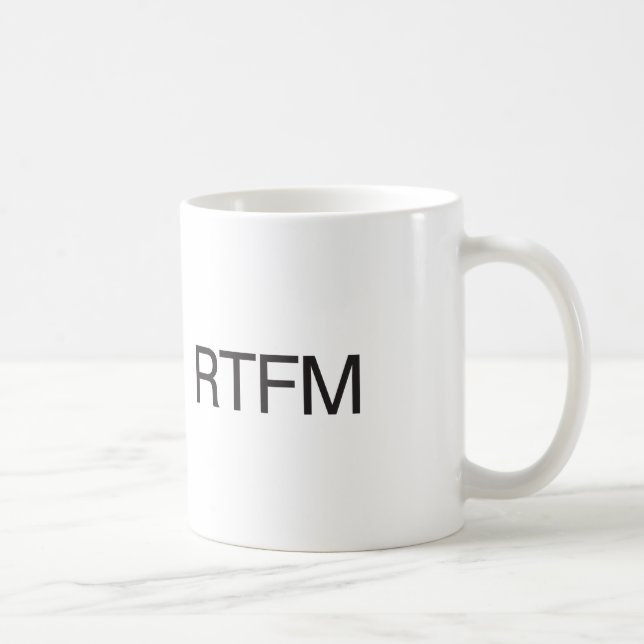 MUG RTFM (Droite)