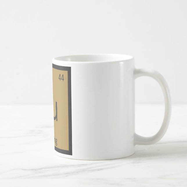 Mug RU - Tableau périodique de chimie courante de (Droite)
