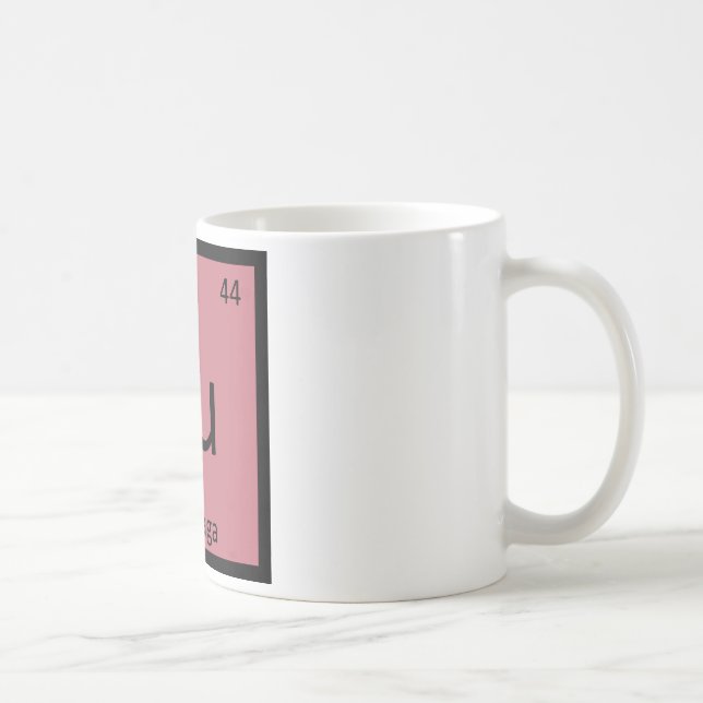 Mug RU - Tableau périodique de chimie végétale de (Droite)