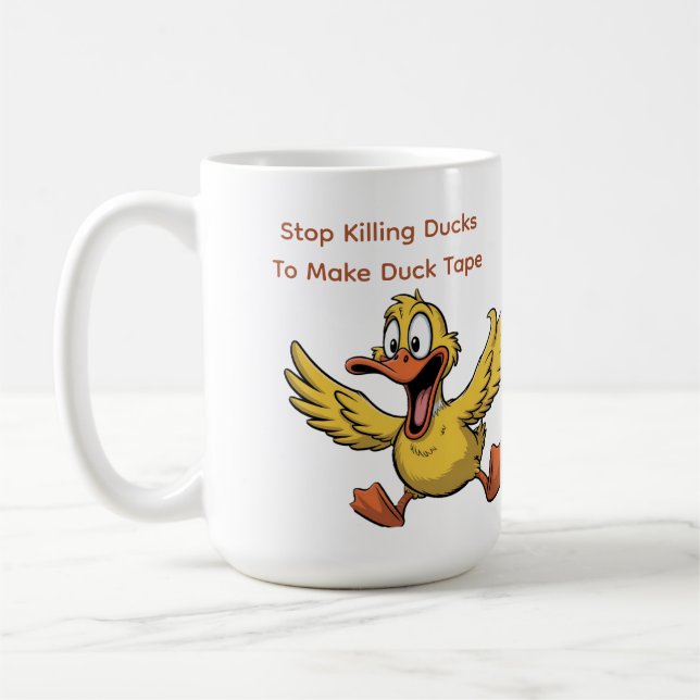 Mug ruban adhésif sarcasme (Gauche)