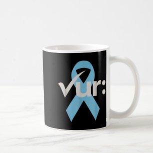 Mug Ruban bleu de sensibilisation au cancer colorectal