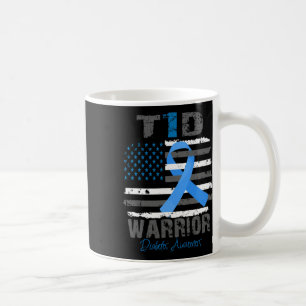 Mug Ruban Bleu de Sensibilisation au Diabète Mondial G