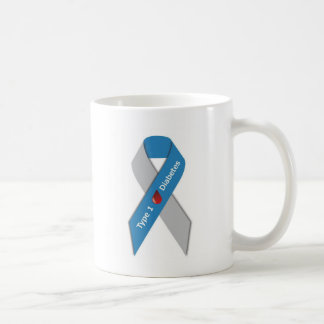 Mug Ruban de conscience de diabète de type 1
