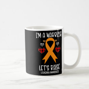 Mug Ruban de sensibilisation à la leucémie Je suis un 