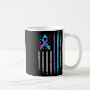Mug Ruban de sensibilisation à la prévention du suicid