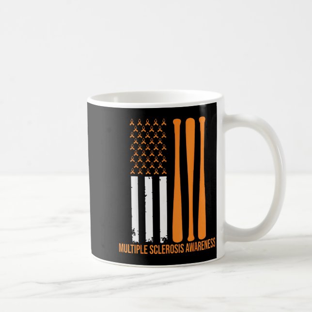 Mug Ruban de sensibilisation à la sclérose en plaques  (Droite)