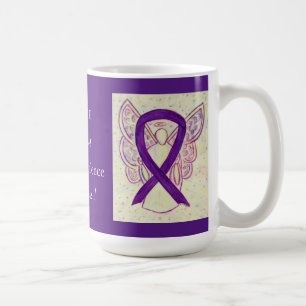 Mug Ruban de sensibilisation à la violence domestique
