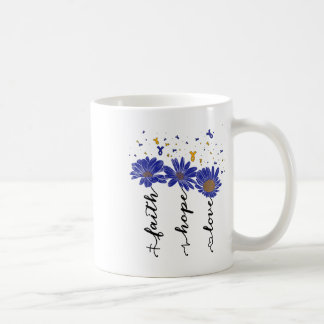Mug Ruban de sensibilisation au syndrome de Down Tourn