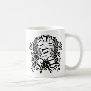 Mug Ruban d'impression Zebra avec ailes