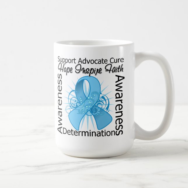 Mug Ruban en spirale d'inspirations de Lymphedema (Droite)