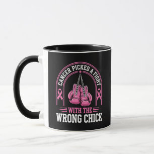 Mug Ruban Rose Sensibilisation au Cancer du Sein Ruban