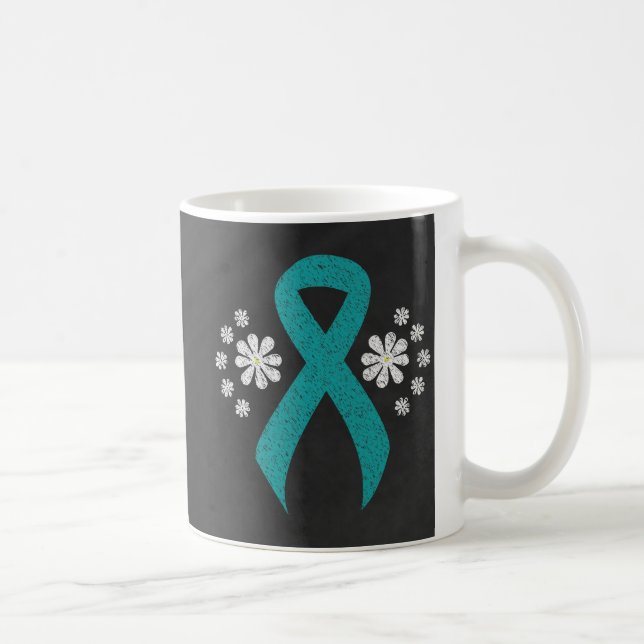Mug Ruban Turquoise du tableau de bord (Droite)