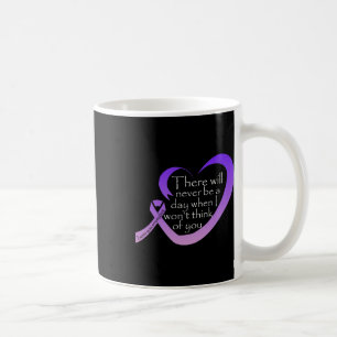 Mug Ruban violet de sensibilisation