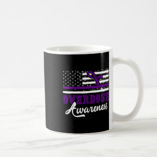 Mug Ruban Violet de Sensibilisation au Surdosage Dépen