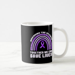 Mug Ruban Violet de Sensibilisation au Surdosage Dépen