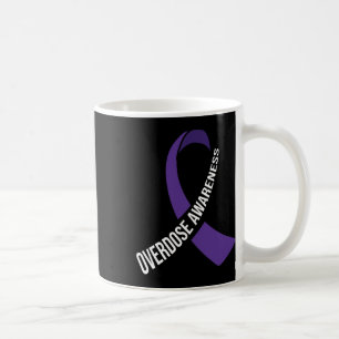 Mug Ruban Violet de Sensibilisation au Surdosage Dépen
