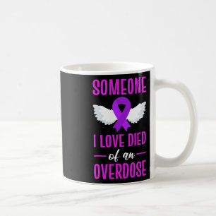 Mug Ruban Violet Quelqu'Un Que J'Aime Est Mort D'Une S