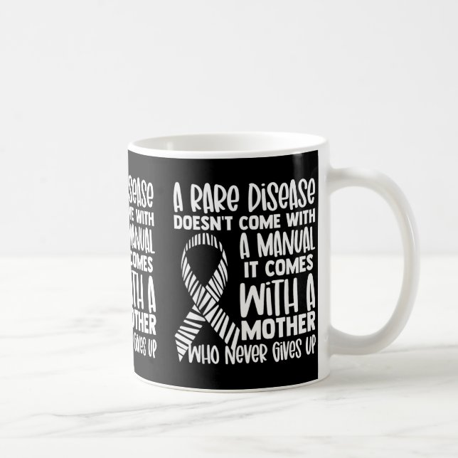 Mug Ruban Zèbre de Sensibilisation aux Maladies Rares  (Droite)