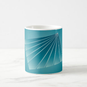 Mug Rubans turquoise