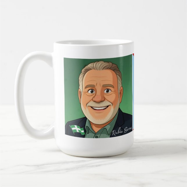 Mug Ruben Berrios Président du PIP (Gauche)