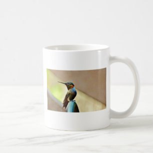 Mug Ruby perché et petit colibri vert