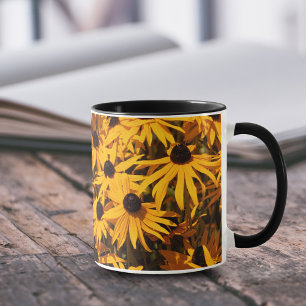 Mug Rudbeckias Susans Jaunes aux Yeux Noirs