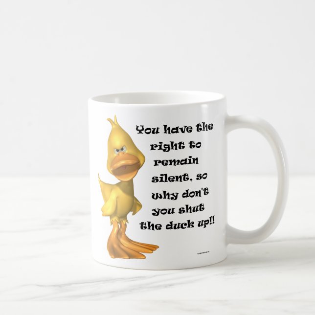Mug Rude Duck (Droite)
