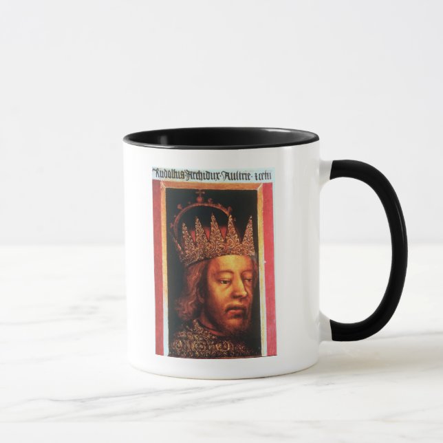 Mug Rudolf IV, empereur de l'Autriche et le Tyrol, (Droite)