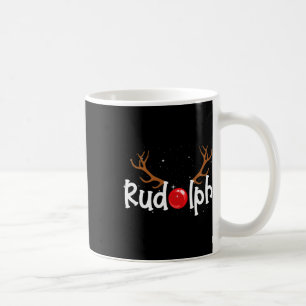 Mug Rudolph le nez rouge rennes Noël Fun 1