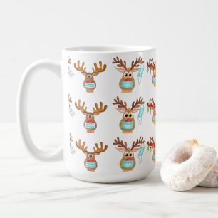 Mug Rudolph le renne masqué du visage