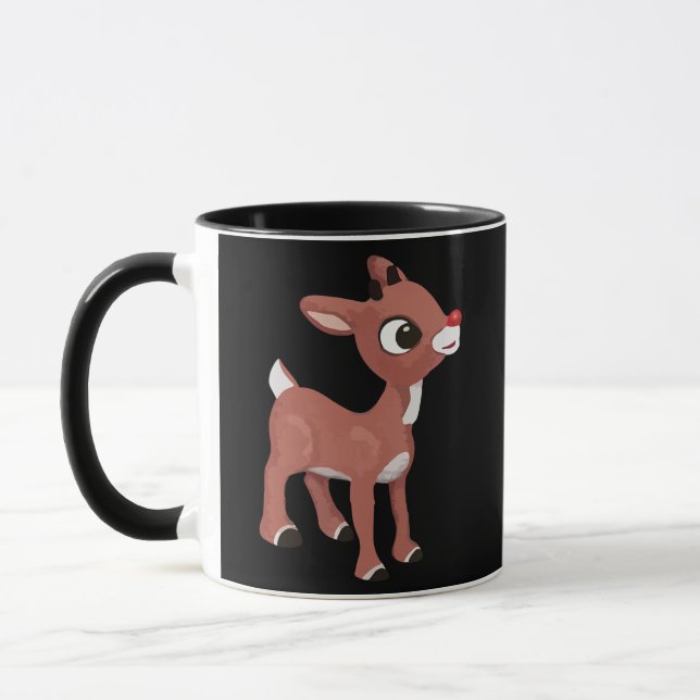Mug Rudolph Red Nosed Reindeer Pajamas de Noël Hommes (Gauche)