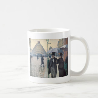 Mug Rue de Paris ; Jour pluvieux