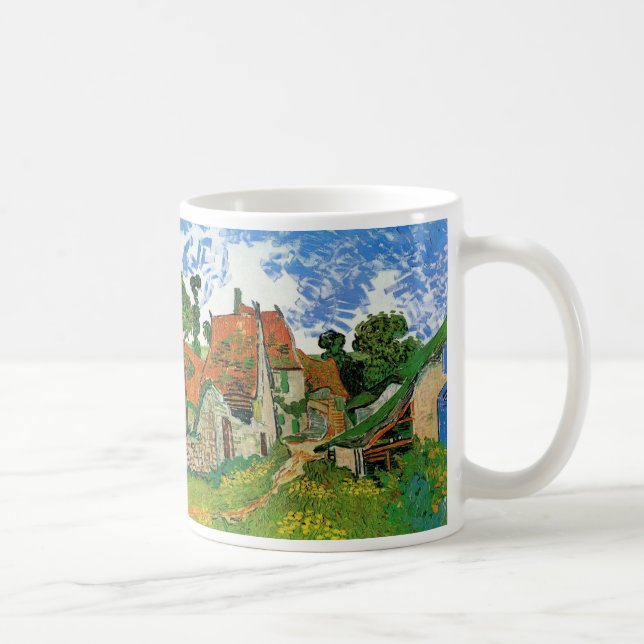 Mug Rue du village par Vincent van Gogh (Droite)