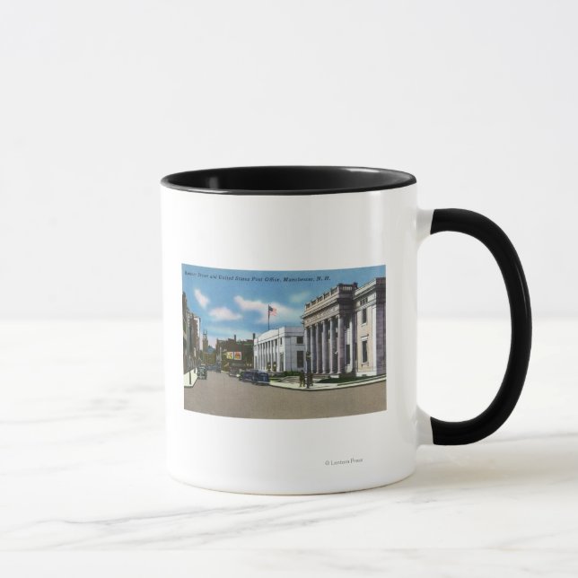 Mug Rue Hanover Vue de la poste (Droite)
