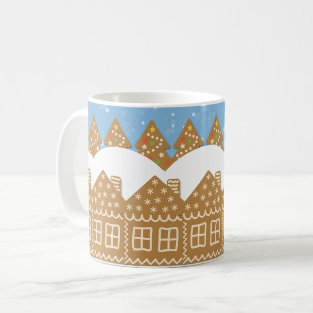 Mug Rue pain d'épice d'hiver (Devant gauche)