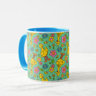 Mug Rue Sésame Big Bird & Little Bird Motif